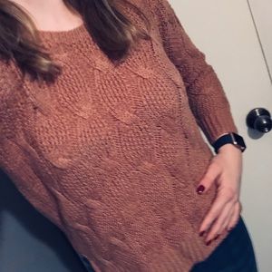 🎀 Pink Cable Sweater 🎀